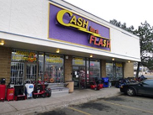 Cash in a Flash Aurora Storefront