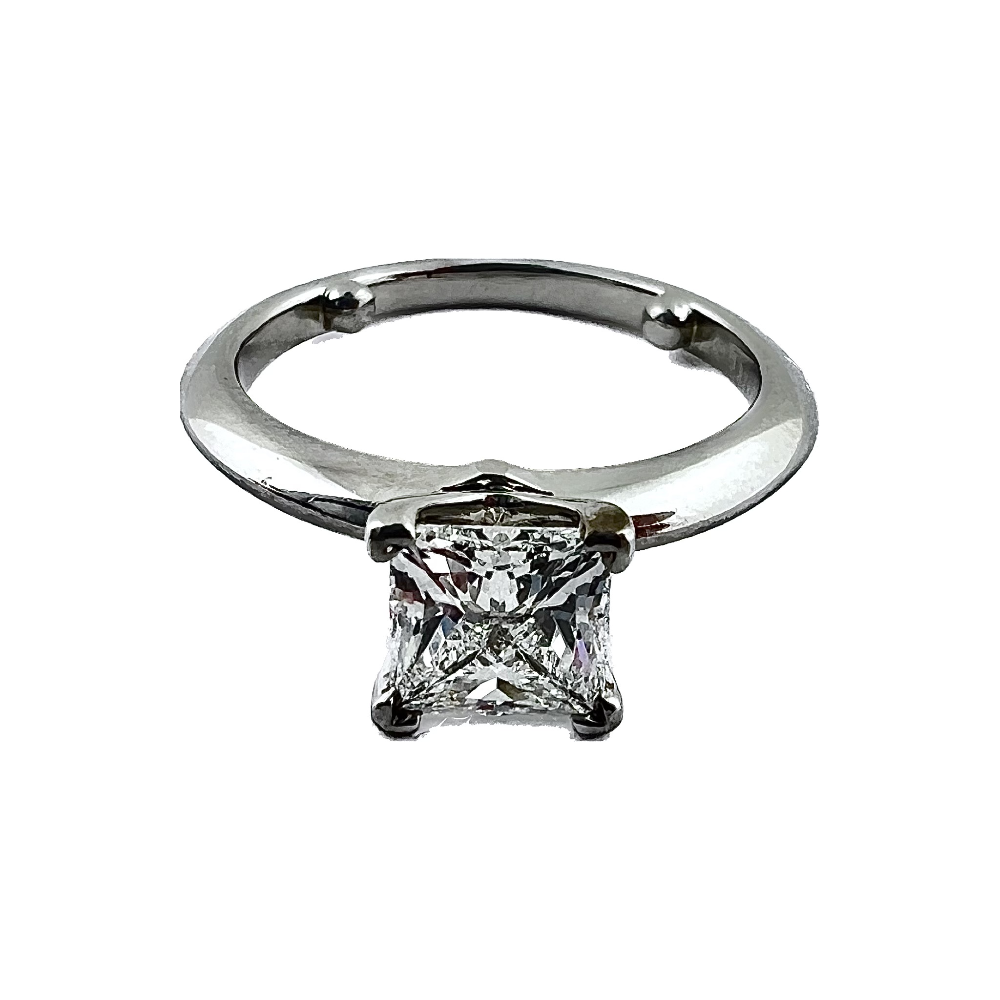 Fana Princess-Cut Diamond Engagement Ring S4197 - Avenue Jewelers